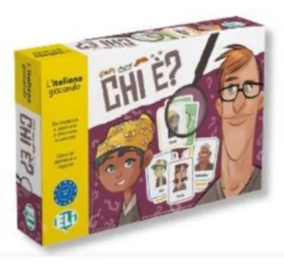 Produktbild von Kartenspiel Chi è? Gamebox – Personen beschreiben und erraten, italienische Sprache