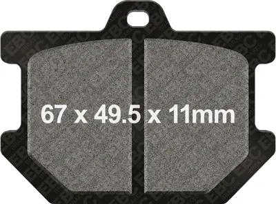 Immagine prodotto di Pastiglie freno EBC V FA034 mescola semi sinterizzata per Yamaha