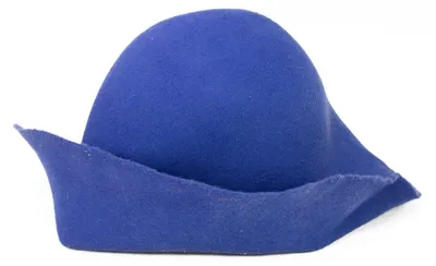 Produktbild von Mittelalter Filzhut / Pilgerhut blau