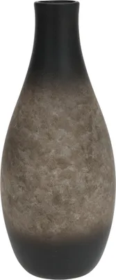 Obrázok produktu pre Váza Antique 142x142x330mm, čierna/sivá