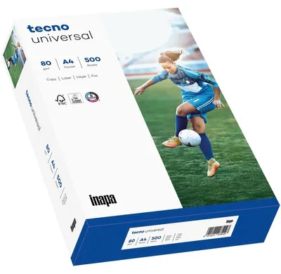 Produktbild von Kopierpapier Universal A4 80g VE=500 Blatt weiß