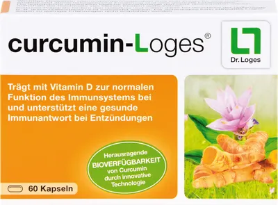 Produktbild von curcumin-Loges Kapseln, 60 St. Kapseln