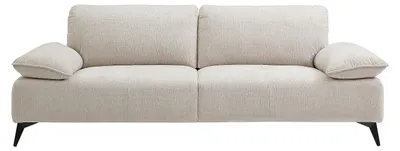 Produktbild von Sofa 3-Sitzer aus Chenille-Stoff in Beige VIKEMA