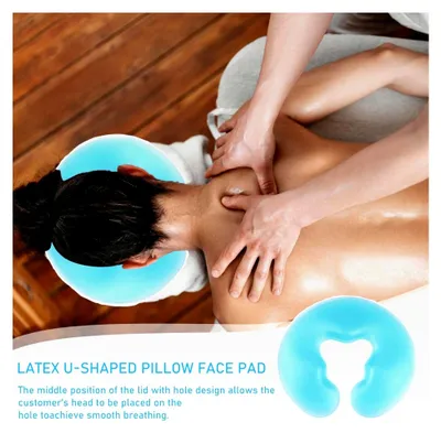 Produktbild von Silikon Spa Kissen für Gesicht und Kopf