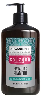 Zdjęcie produktu dla ArganiCare Kollagen, szampon do włosów, odżywiający, 400 ml