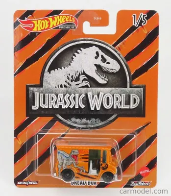 Produktbild von Hot Wheels DLB45-HCN98 Bread Box orange metallic - Jurassic World 1/5 Maßstab 1:64 Modellauto