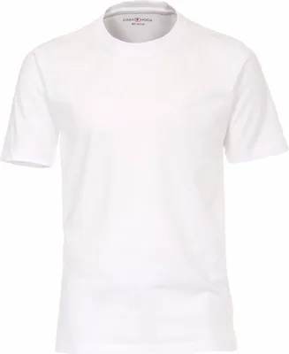 Produktbild von CASAMODA Herren T-Shirt Kurzarm Rundhals Regular Fit Weiß 3XL