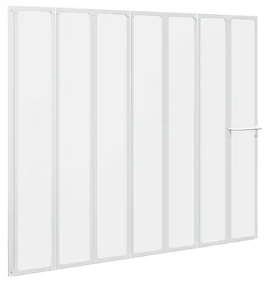 Obrázek produktu pro vidaXL Sprchová zástěna 140 x 168 cm 7 panelů skládací s držákem na ručníky