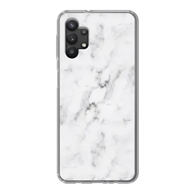 Produktbild von MuchoWow® Handyhülle Schutzhülle Hülle für Samsung Galaxy A32 5G Marmor - Luxus - Weiß - Grau - Marmoroptik Silikon Softcase Handy Hülle - Softcase