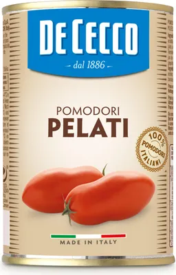 Zdjęcie produktu dla De Cecco 8001250019769, Pomidor, 400 g, Włochy, Puszka