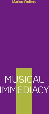 Produktbild von Musical Immediacy