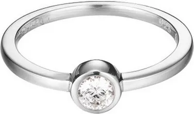 Produktbild von Esprit Damen Ring Silber Zirkonia Tiny ESRG92424A1, Ringgröße:53 (16.8 mm Ø)