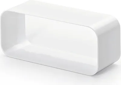Immagine prodotto di F-VBS 150 connettore per curve di tubi / pezzo di collegamento / manicotto di collegamento / flusso Compair (sistema Ø 150)