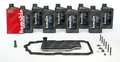 Produktbild von TCMATIC Ölwechselkit für Automatikgetriebe Satz 7 Gang 9L passend für MERCEDES-BENZ C-Klasse Limousine (W204) 722.9 K7C 1000 W7C 700 W7B 700 W7X 700