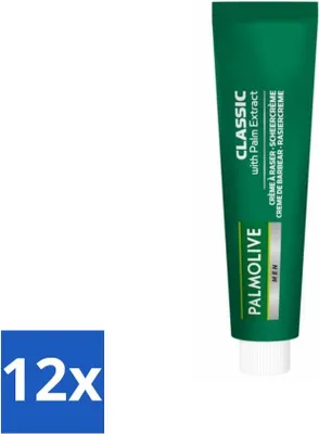 Productafbeelding van Palmolive Men Scheercrème Classic, 100 ml - Voordeelverpakking - 12 stuks
