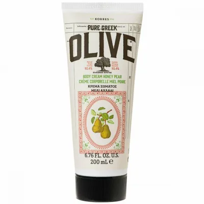 Produktbild von Korres Pure Greek Olive Body Cream Honey Pear 200ml