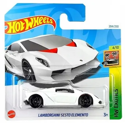 Produktbild von Hot Wheels Lamborghini Sesto Elemento Modellauto Serie 1:64