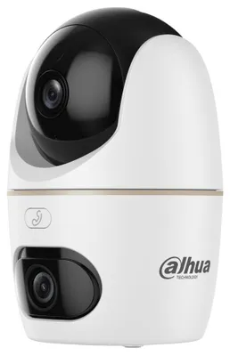 Obrázok produktu pre Dahua Technology H3D-3F, IP bezpečnostná kamera, Vnútorný, Káblový a bezdrôtový, Stropné / nástenné, Biela, Guľový