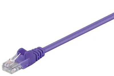 Immagine prodotto di goobay cavo patch Cat 5 U/UTP viola 1 m