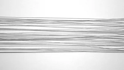 Floraldraht Weiß 30 Gauge, 36 cm, 50 Stück