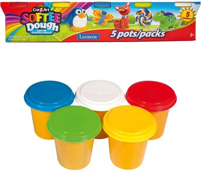 Obrázok produktu pre Sada 5-farebnej modelovacej hmoty