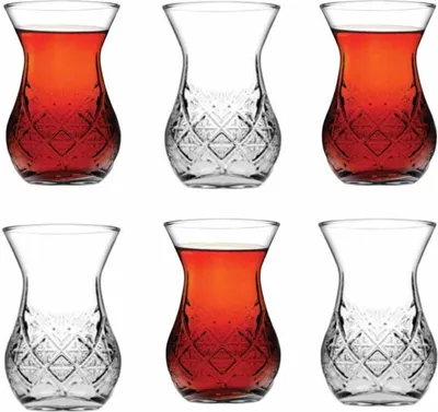 Produktbild von Pasabahce Timeless Teegläser 155 ml (5 3/4 oz) - 6-tlg Set