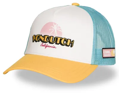 Produktbild von Von Dutch Trucker Cap Surf yellow/white/turquoise