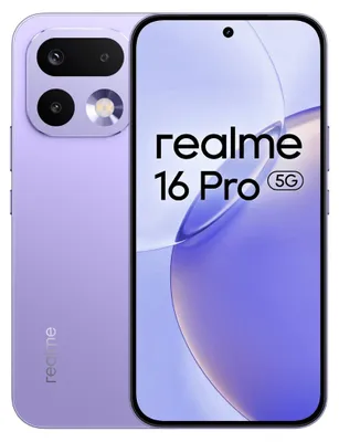 Obrázek produktu pro realme 16 Pro, 17,3 cm (6.8"), 1280 x 2800 px, 8 GB, 512 GB, 200 MP, Purpurová