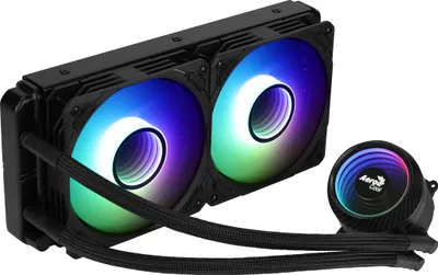 Zdjęcie produktu dla Aerocool Mirage L240, Chłodnica cieczy all-in-one, Czarny