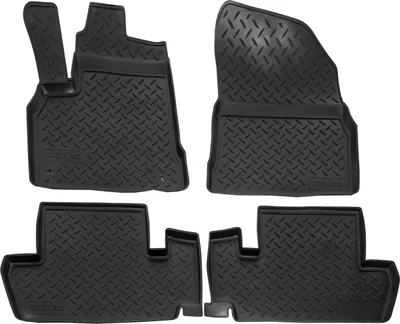 Produktbild von NORM LINERS | 3D Gummimatten Auto Matten Fussmatten Kompatibel mit Peugeot 3008 2010-2017 4tlg, Individuelle Passform mit Hohem Rand cca 4-5cm, Allwetter,