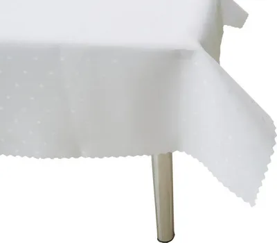 Imagen del producto de Dec4976: Mantel blanco, 130x160 cm