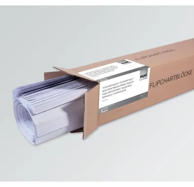 Obrázek produktu pro Sigel MU 165, Flipchart pad, Bílá, Papír, 80 g/m², 20 str., 680 mm