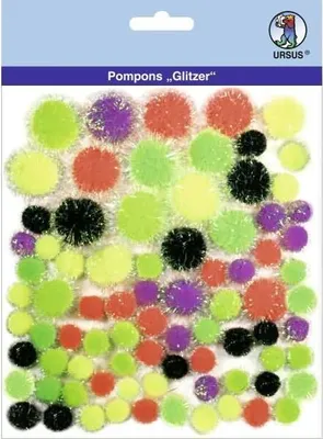 Produktbild von Pompons 'Glitzer' Motiv 08