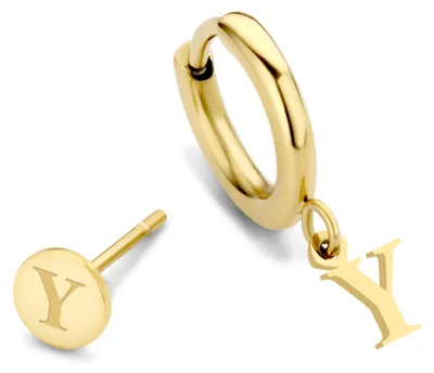 Image de Boucles d'oreilles pour femmes CO88 Collection 8CE-70381 Or