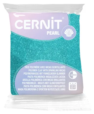 Obrázok produktu pre Cernit Polymer Clay Pearl Polymérová hmota Green 56 g