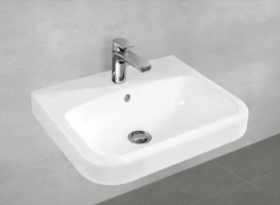 Produktbild von Villeroy & Boch Waschtisch ARCHITECTURA 550 x 470 mm mit Überlauf weiß