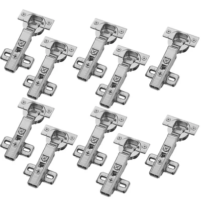 Produktbild von Blum Scharnier CLIP top 71B3580 Eckanschlag – Kreuzmontageplatte 173L6100 und Schrauben (10 Stück)