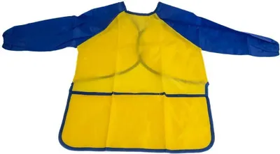 Image de Tablier Sleeve jaune et bleu - Fandy