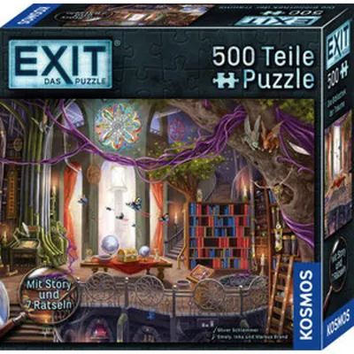 Immagine prodotto di KOSMOS EXIT Das Puzzle Die Bibliothek der Träume, Rätselpuzzle, Storypuzzle, ab 10 Jahren, 684471