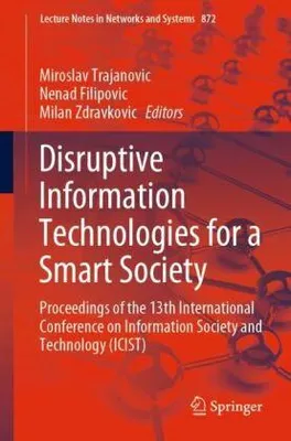 Obrázok produktu pre Disruptive Information Technologies for a Smart Society