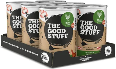 Produktbild von THE GOODSTUFF Dose Huhn Pur 6x400g Hundefutter