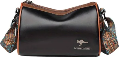 Produktbild von Elegante Umhängetasche für Damen aus schwarzem Leder