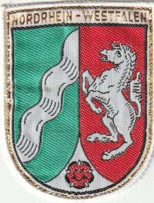 Produktbild von AUFNÄHER - Nordrhein Westfalen - 00452 - Gr. ca. 6 x 5 cm - Patches Stick Applikation