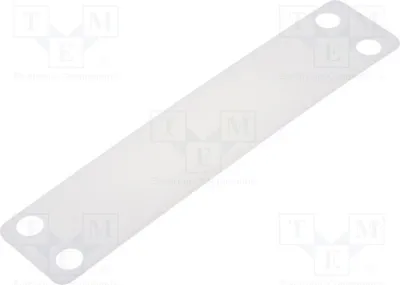 Obrázek produktu pro 10 kusů štítků L: 19 mm, 151-42359, pro označení kabelů, rozsah teplot -40 ÷ 85 °C, UL94V-2, bílé