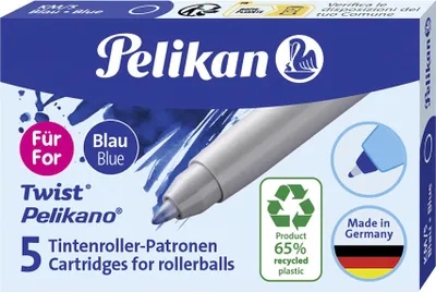 Produktbild von Pelikan - PELIKAN VULLING VOOR PELIKANO/TWIST, BLAUW, DOOS MET 5 stuks