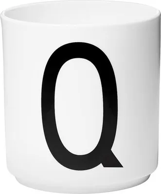 Immagine prodotto di Tazza Design Letters in porcellana bianca 10201000-Q