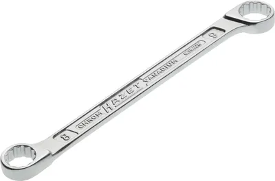 Produktbild von HAZET Doppelringschlüssel 610N-8X9 113,3mm Chrom-Vanadium-Stahl