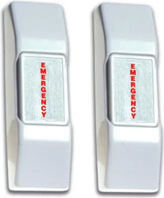 Produktbild von 2er Set Panikschalter, NC-& NO-Anschluss, Off/On, Sicherheitstechnik Alarm