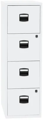 Produktbild von BISLEY Hängeregistraturschrank Maße: 41,3 x 132,1 x 40 cm (B x H x T) Werkstoff: Stahl Farbe: verkehrsweiß