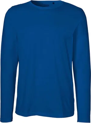 Produktbild von Neutral O61050 | Herren Long Sleeve T-Shirt / 100% Fairtrade-Baumwolle - Farbe: Royal - Größe: L